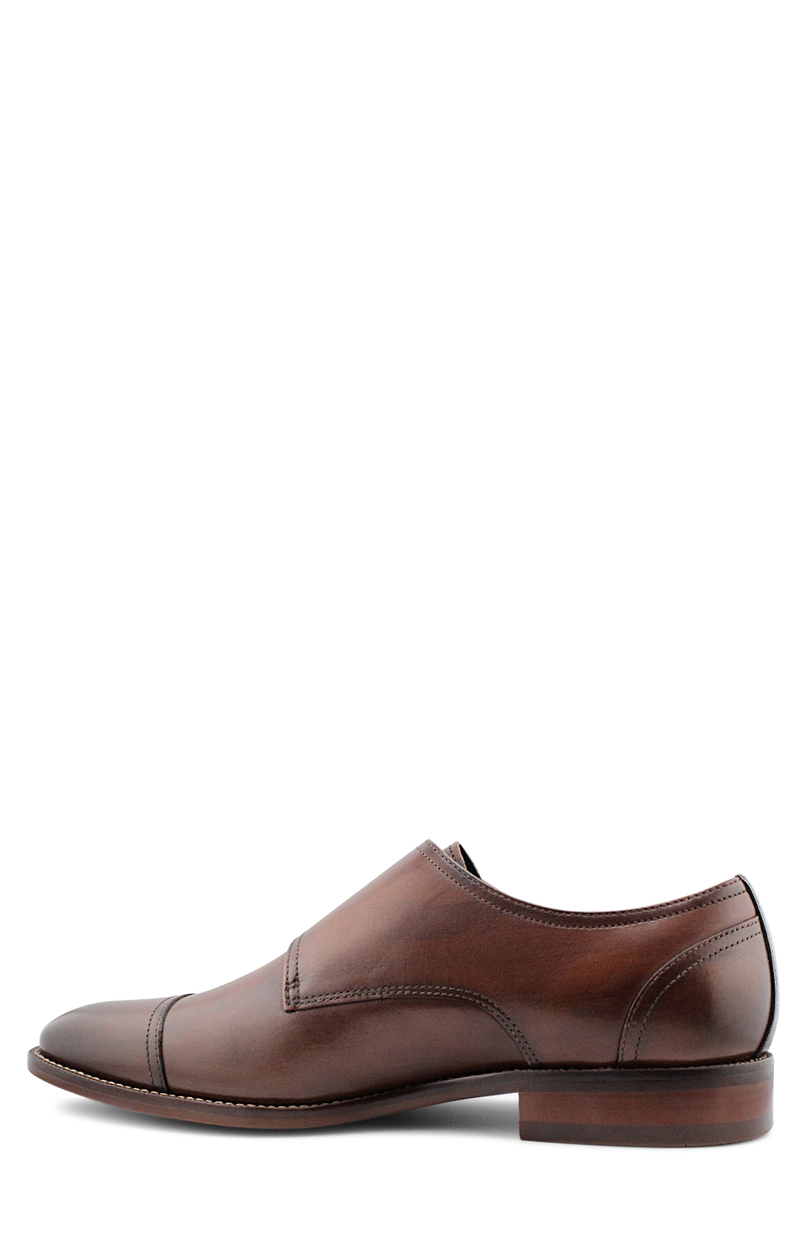 Blake Mckay Max Double Monk Strap Shoe, Alternate, color, Brown