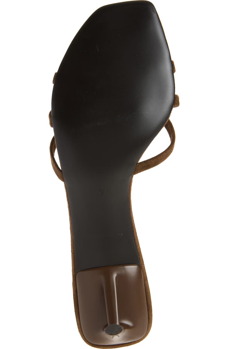 Jeffrey Campbell Nicoise Slide Sandal, Alternate, color, Brown Suede