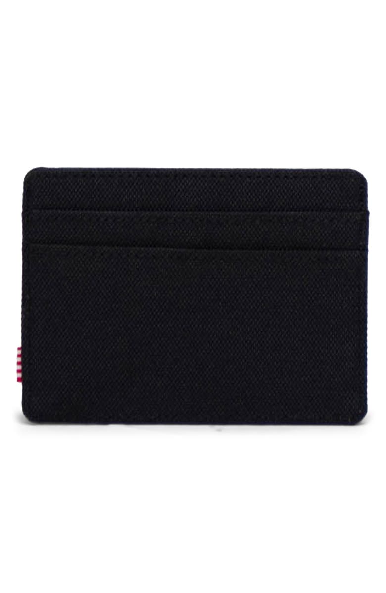 Herschel Supply Co. Charlie RFID Card Holder, Alternate, color, Black Tonal