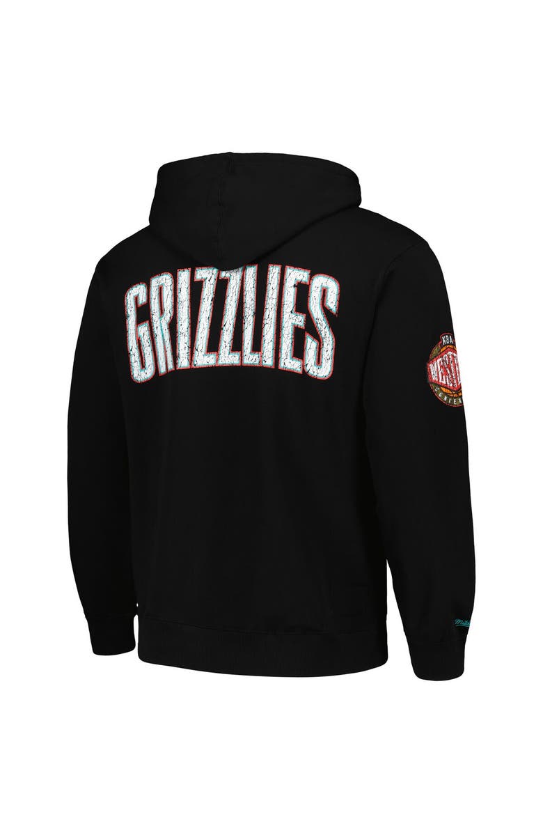 Mitchell & Ness Men's Mitchell & Ness Black Vancouver Grizzlies Hardwood Classics OG 2.0 Pullover Hoodie, Alternate, color,