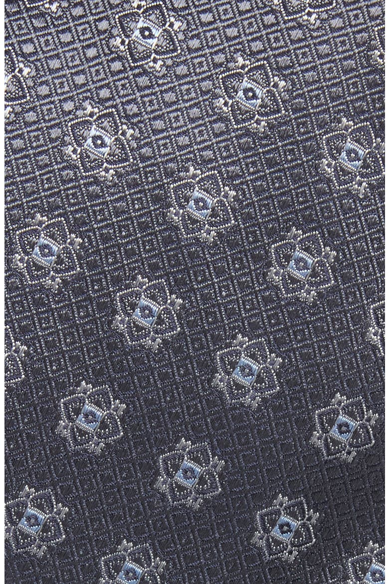 Medallion Tie, Alternate, color, GREY