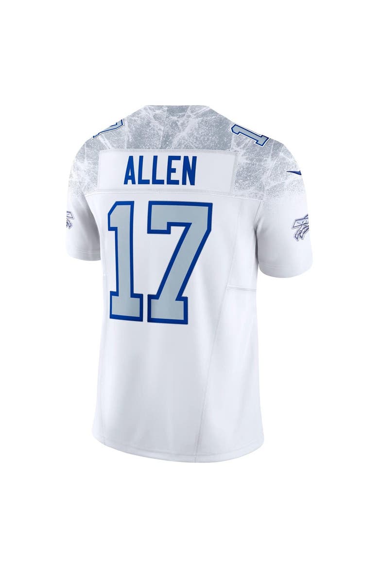 Men's Nike Josh Allen White Buffalo Bills 2025 Rivalries Collection Stitched Limited Jersey, Alternate, color, White