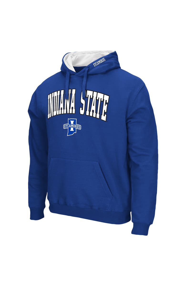 COLOSSEUM Men's Colosseum Royal Indiana State Sycamores Isle Pullover Hoodie, Alternate, color, Royal
