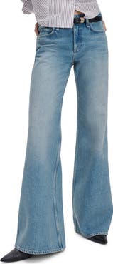 rag & bone Josie Low Rise Relaxed Flare Jeans
