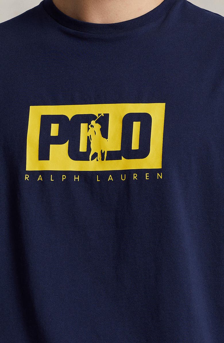 Polo Ralph Lauren Classic Fit Logo Graphic T-Shirt, Alternate, color, 