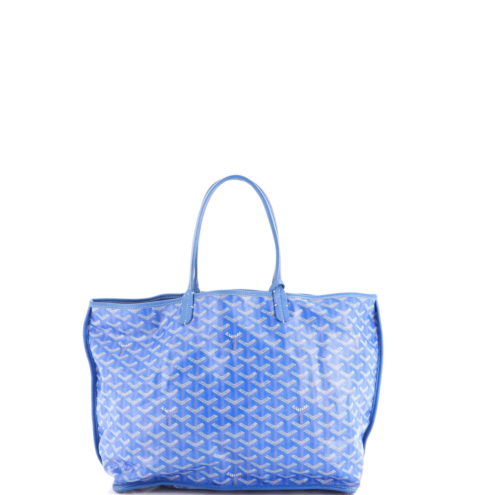 Anjou Reversible Tote Coated Canvas PM, Alternate, color, Blue