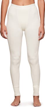 SKIMS Stretch Cotton Rib Leggings