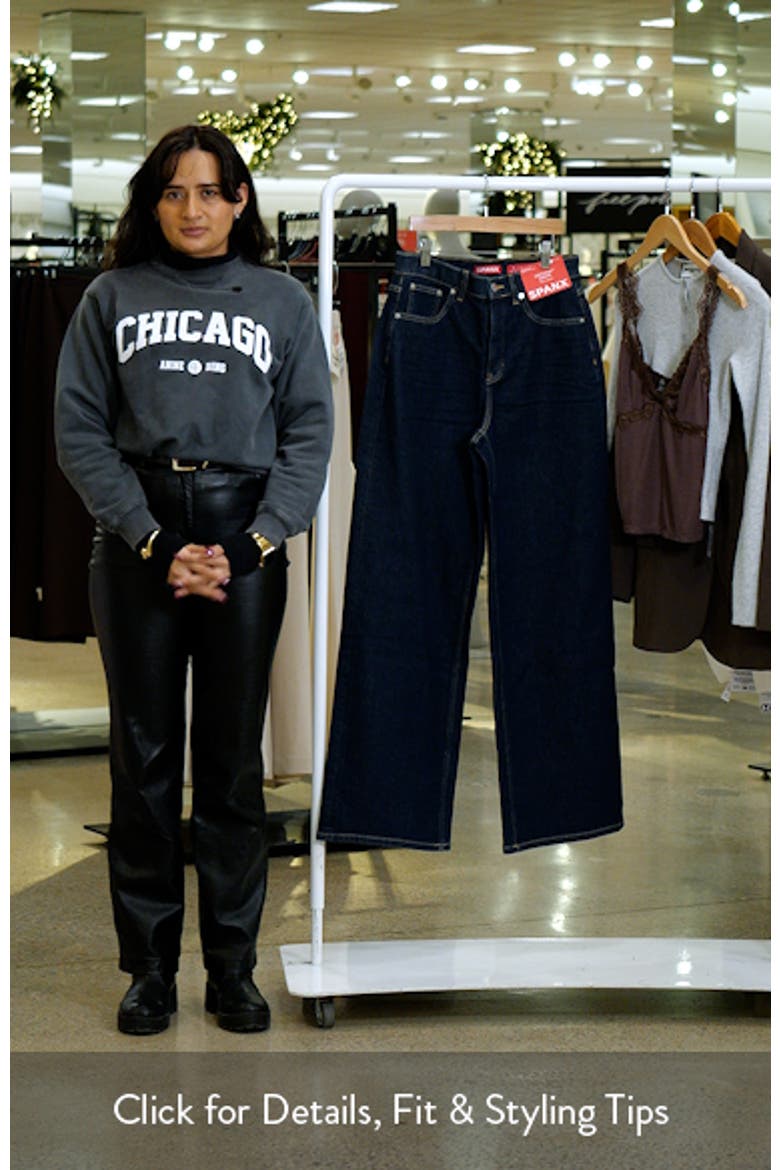 SPANXshape™ Authentic 360 High Waist Wide Leg Jeans video