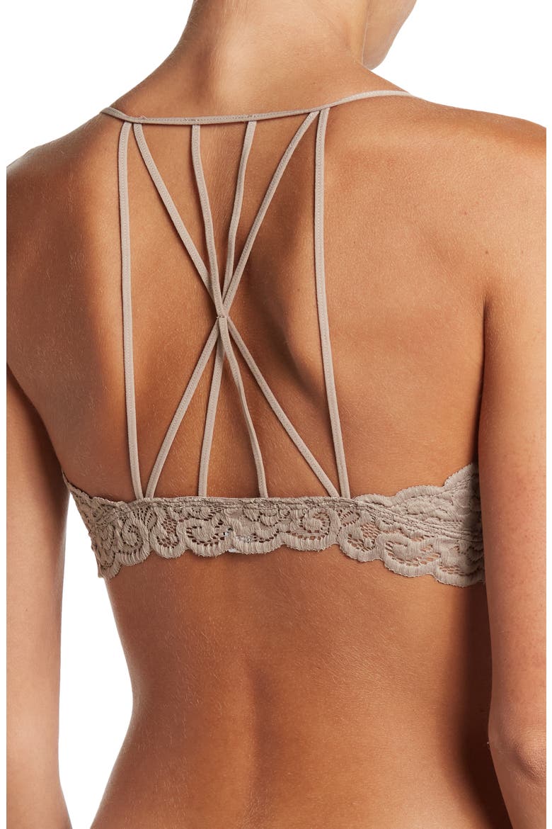 Strappy Bralette, Alternate, color, COCOA