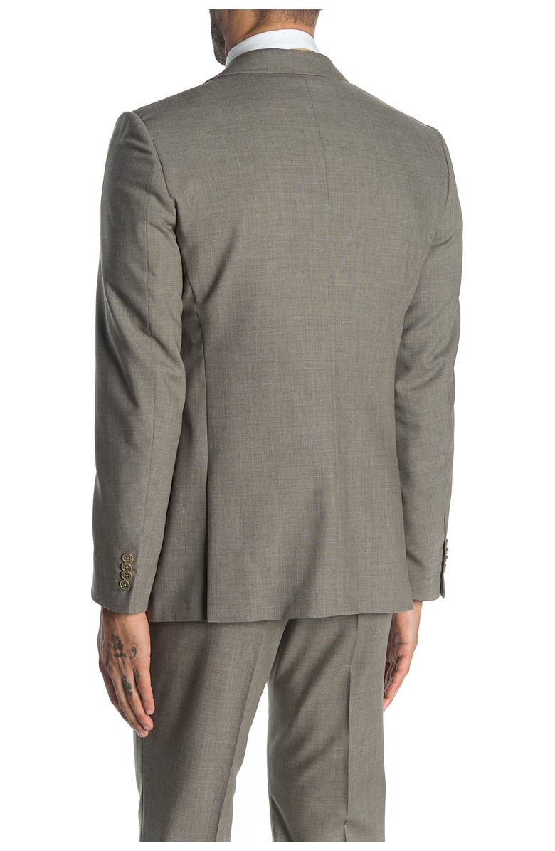 John Varvatos Star USA Bedford BrownTwo Button Notch Lapel Suit Separates Jacket, Alternate, color, 