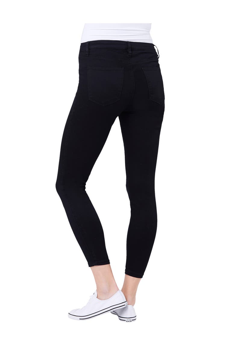 Isla Ankle Grazer Jegging, Alternate, color, Black