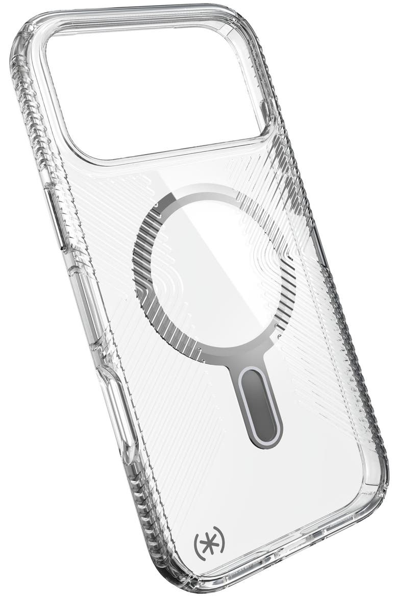 Presidio Perfect Clear Grip Case with ClickLock for Apple iPhone 17 Pro Max, Alternate, color, CLEAR