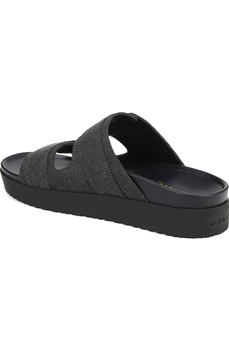 Vionic Riviera Slide Sandal, Alternate, color, Black