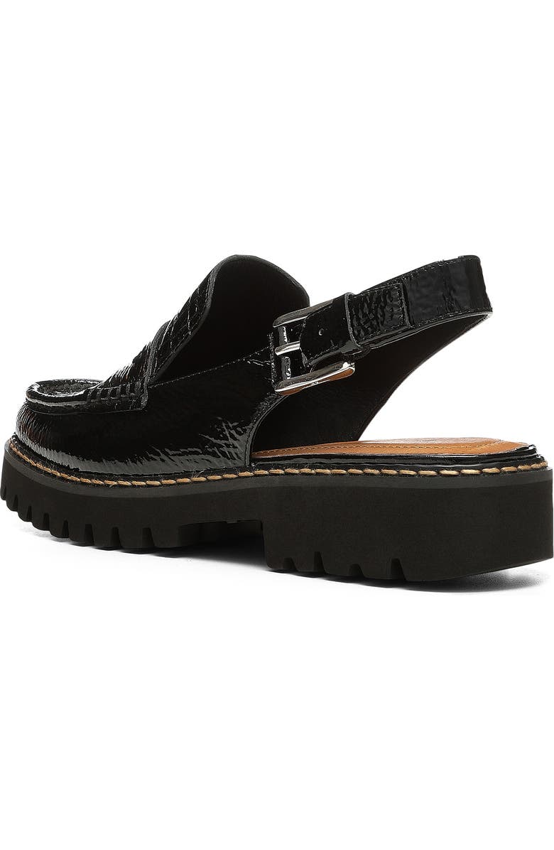 Donald Pliner Halie Slingback Moc Toe Loafer, Alternate, color, Black