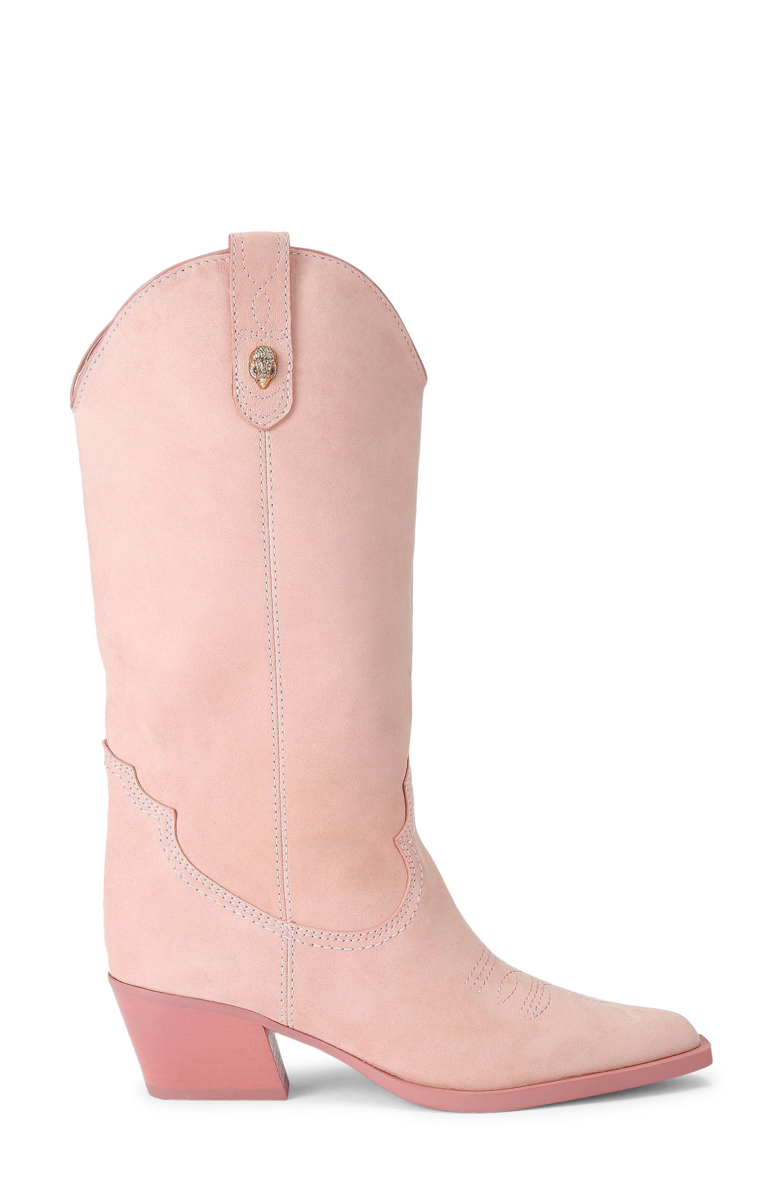 Kurt Geiger London Kiss Western Boot, Main, color, Light/ Pastel Pink