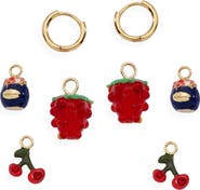 Alex and Ani Picnic Interchangeable Huggie Set