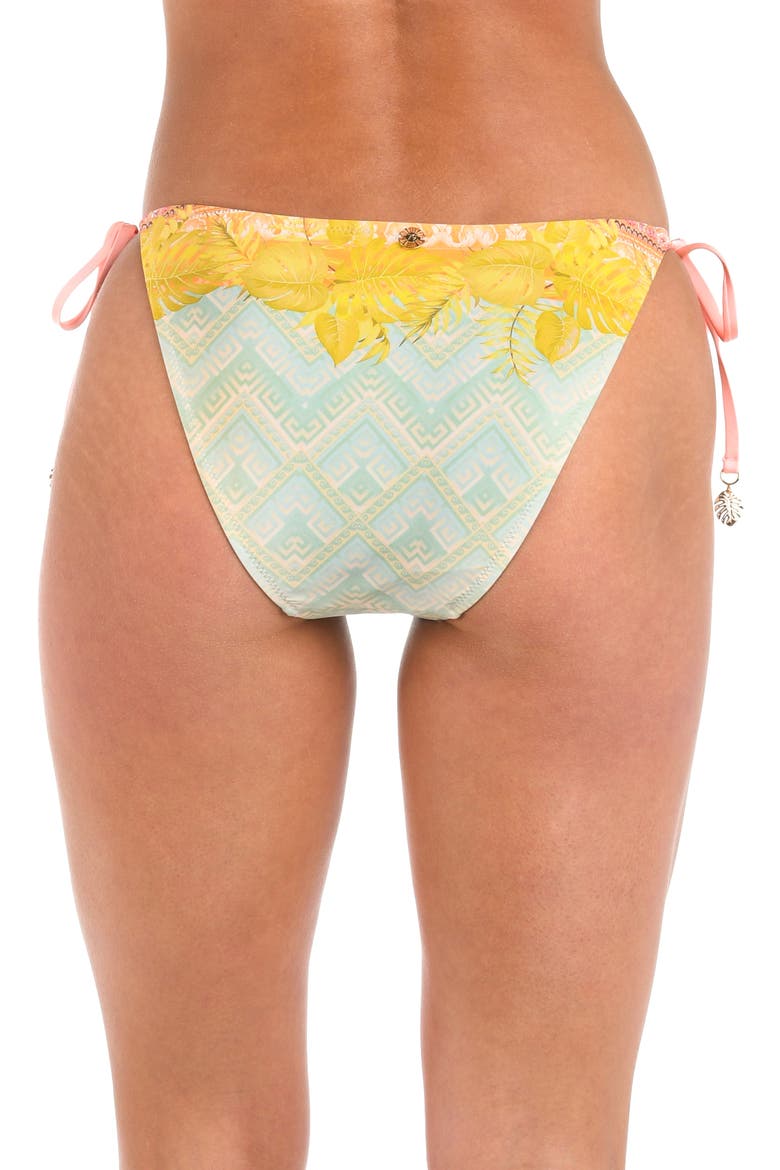 Dreamland String Bikini Bottoms, Alternate, color, BEIGE MULTI