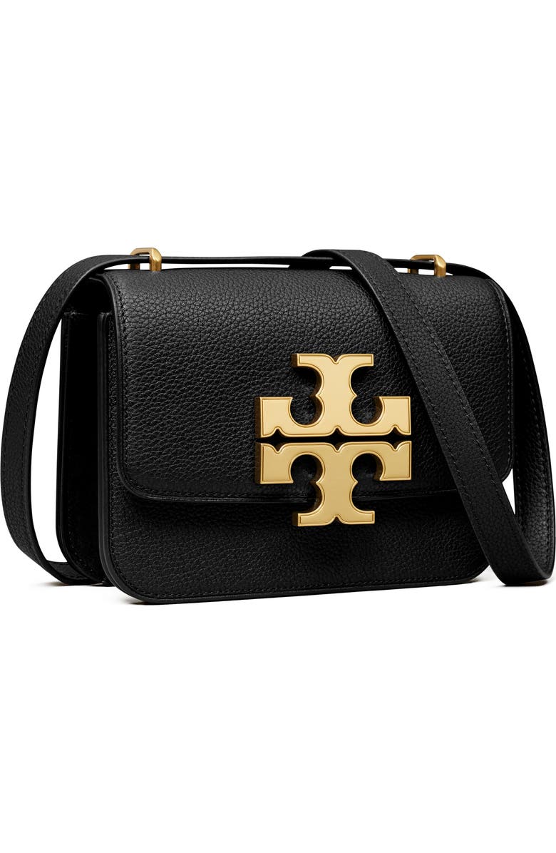 Tory Burch Small Eleanor Pebble Leather Convertible Shoulder Bag, Alternate, color,
