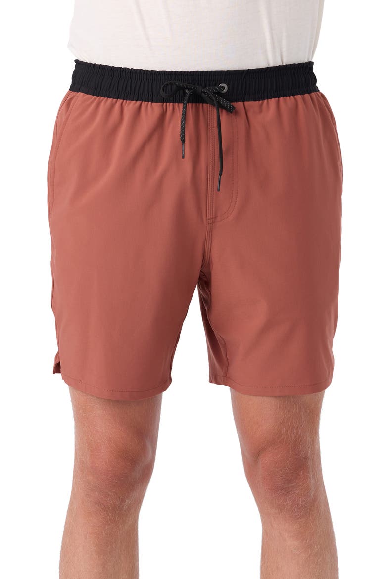 Perform Light Lined Shorts, Alternate, color, MAHOGANY