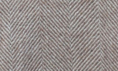 Tbco Recycled Wool Blend Throw Blanket In Neutral