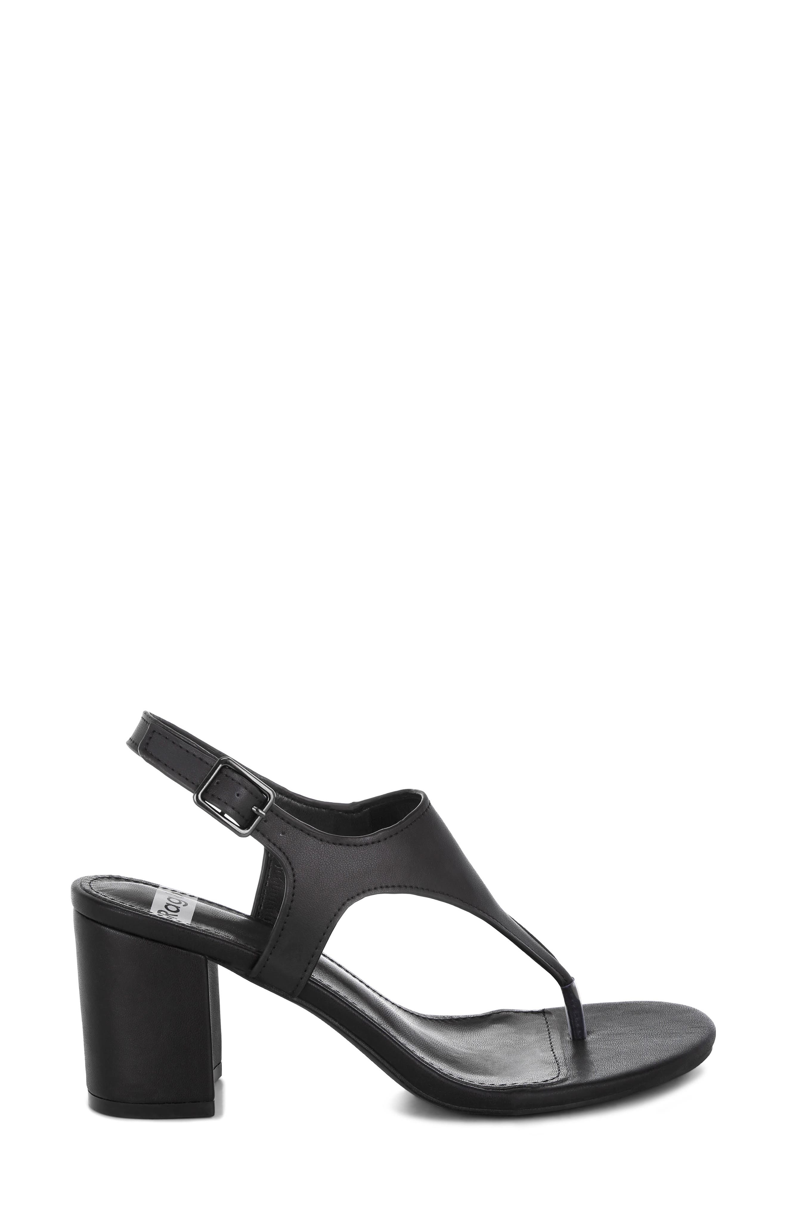 Lady Ann Wedge Sandal, Alternate, color, BLACK