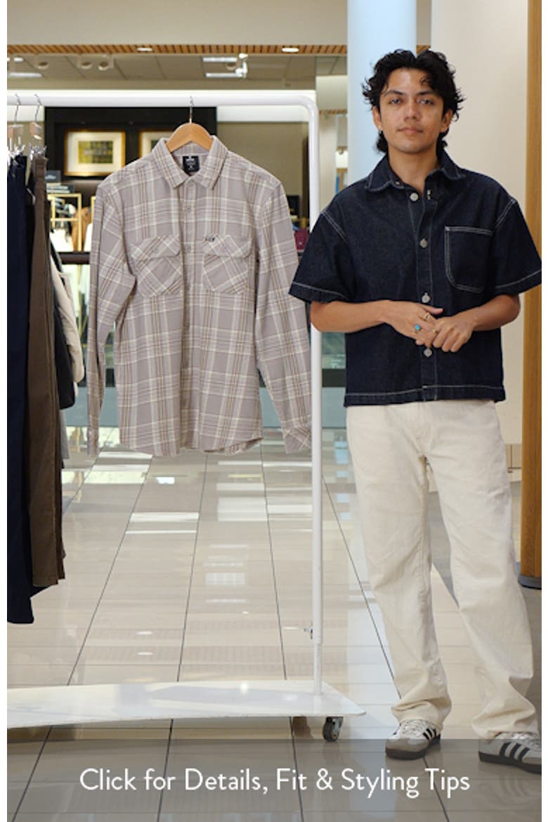 Griffin Plaid Cotton Flannel Button-Up Shirt video