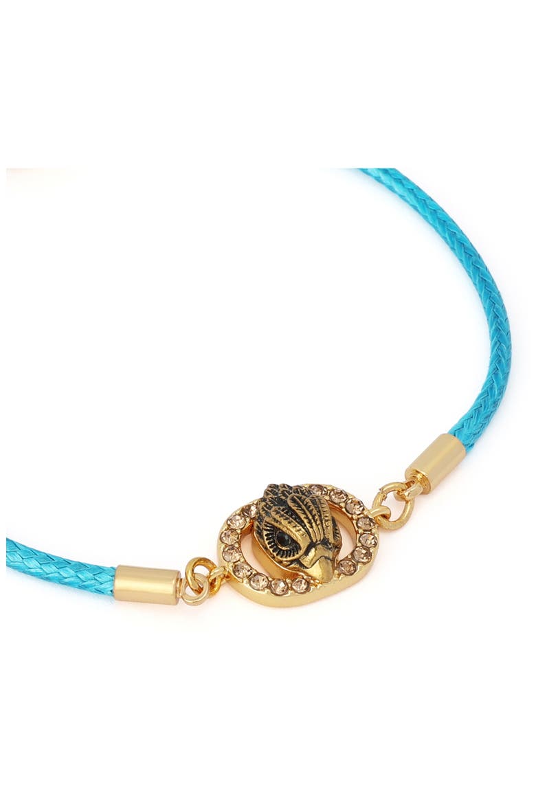 Chelsea Eagle Adjustable Cord Bracelet, Alternate, color, TURQUOISE