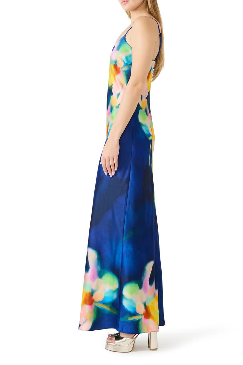 Atara Print Maxi Dress, Alternate, color, ROSEWATER