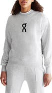 On Club Crewneck Cotton Blend Sweatshirt