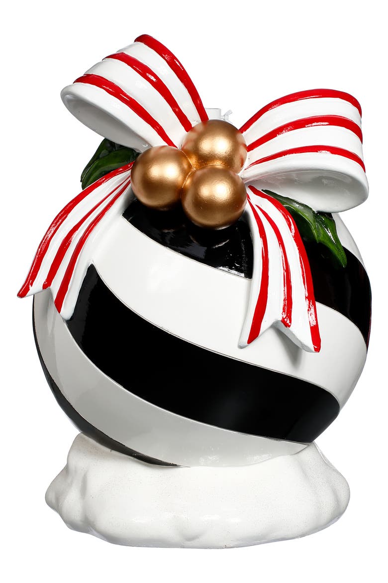 Ornament Bow Tree Stand, Main, color, Black