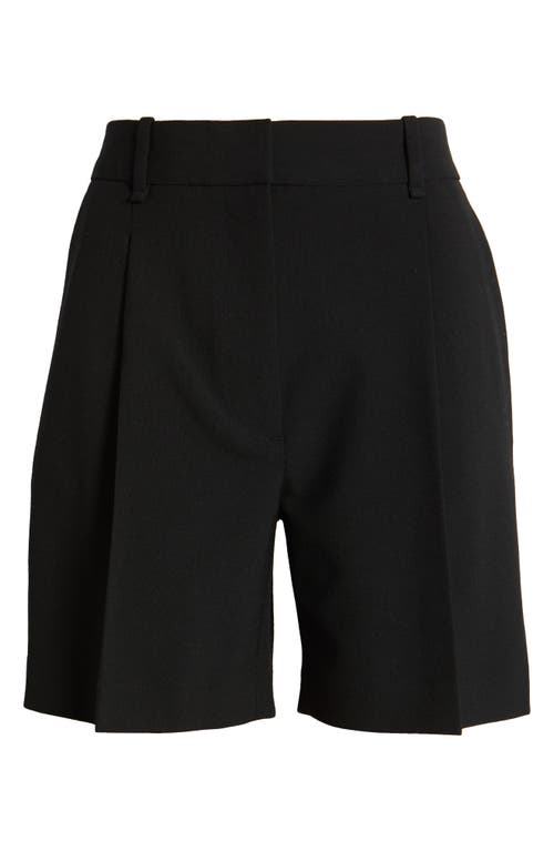 Rag & Bone Irina Wool Blend Shorts In Black