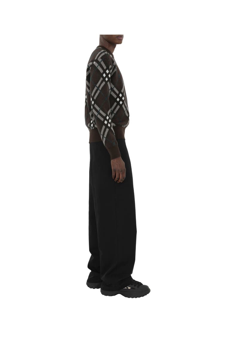 Check Wool Mohair Blend Sweater, Alternate, color, Snug