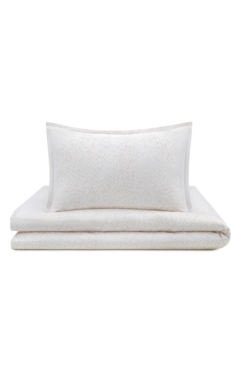 Domani Home Hazy Taupe Cotton Crib Duvet Cover, Main, color, 