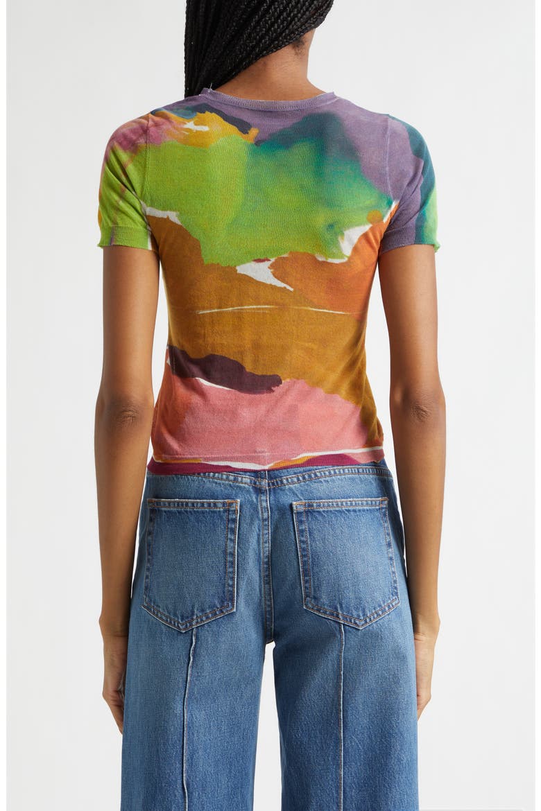 Sana Cotton Blend T-Shirt, Alternate, color, NATURE ABHORS A VACUUM
