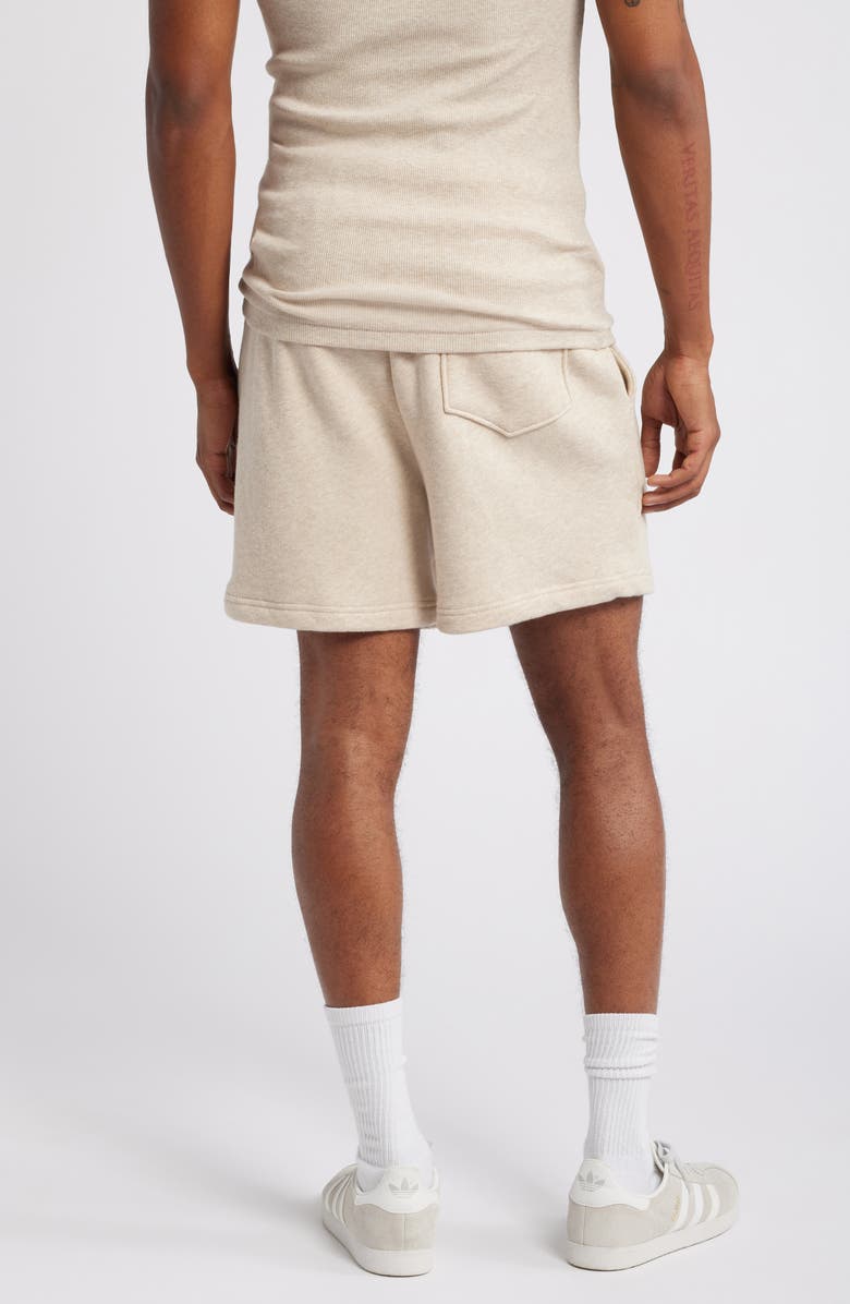 Elwood Core Organic Cotton Brushed Terry Sweat Shorts, Alternate, color, Vintage Oatmeal