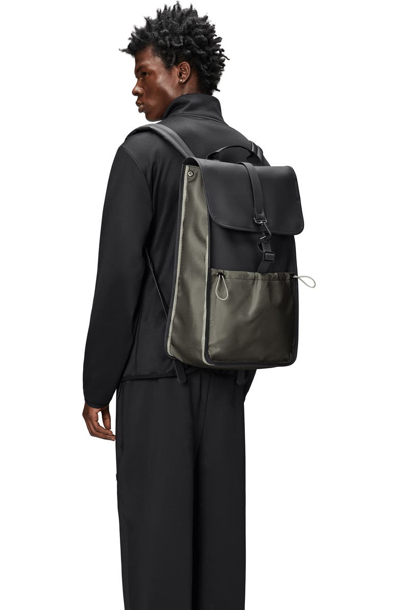 Rains Mix W3 Waterproof Backpack, Alternate, color,