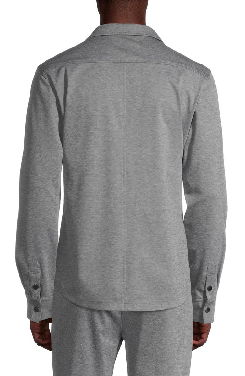 HÖRST Stretch Knit Shirt Jacket, Alternate, color, 