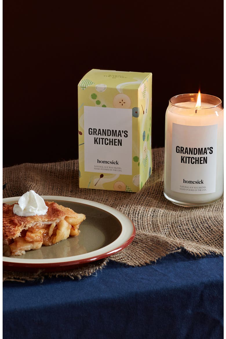 Grandma's Kitchen Candle, Alternate, color, WHITE