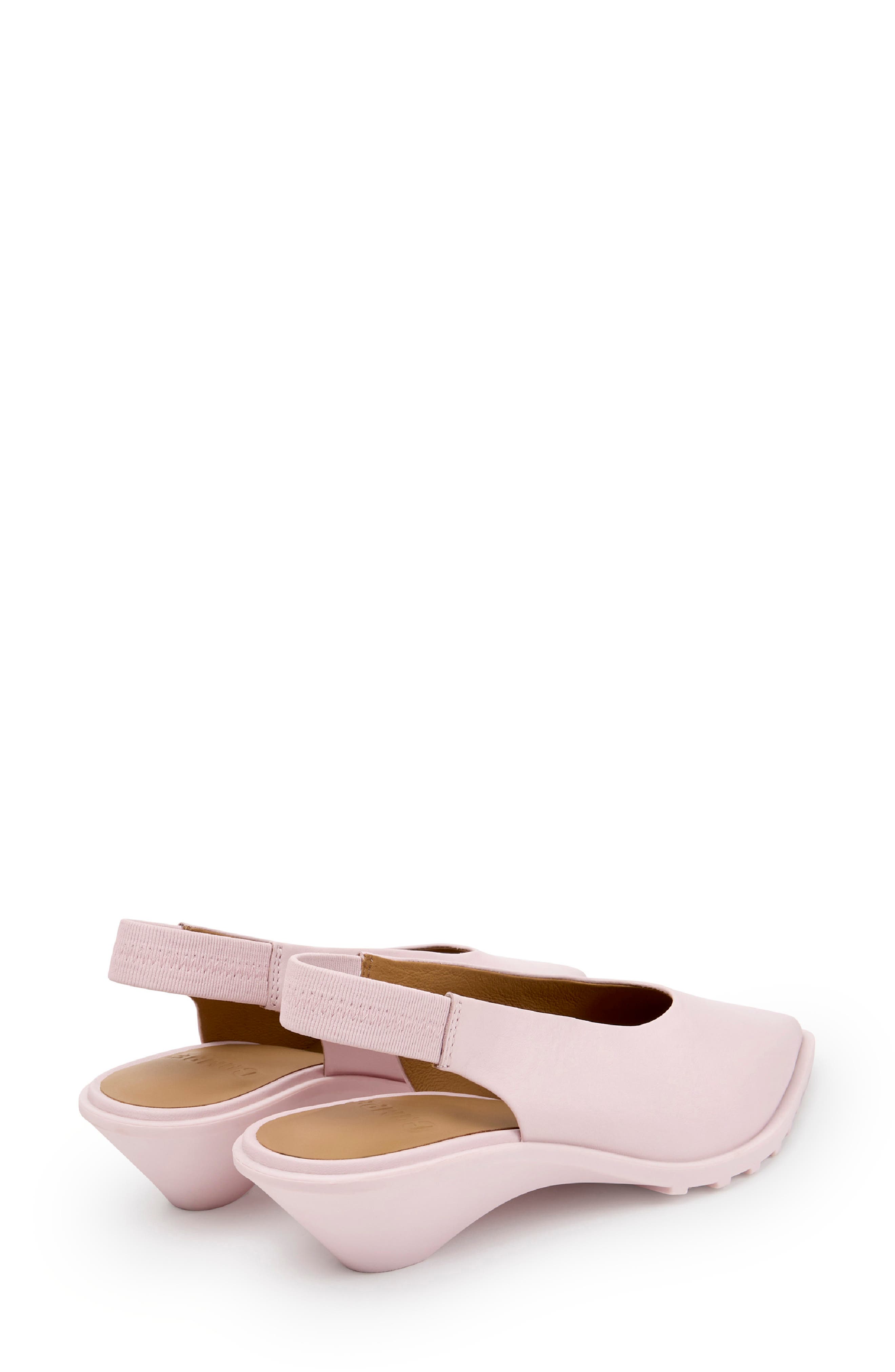 Anita Slingback Pointed Toe Flat, Alternate, color, LIGHT/ PASTEL PINK