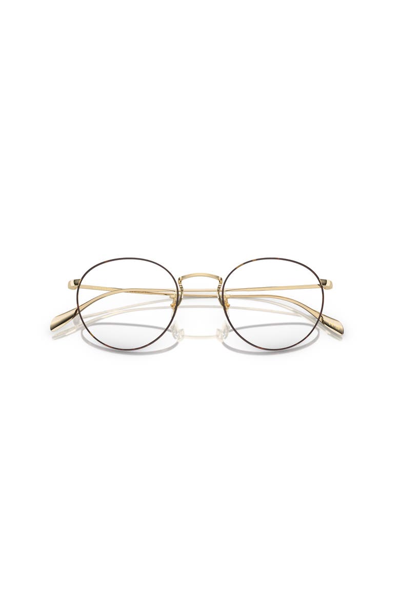 50mm Phantos optical glasses, Alternate, color, Gold/ Tortoise