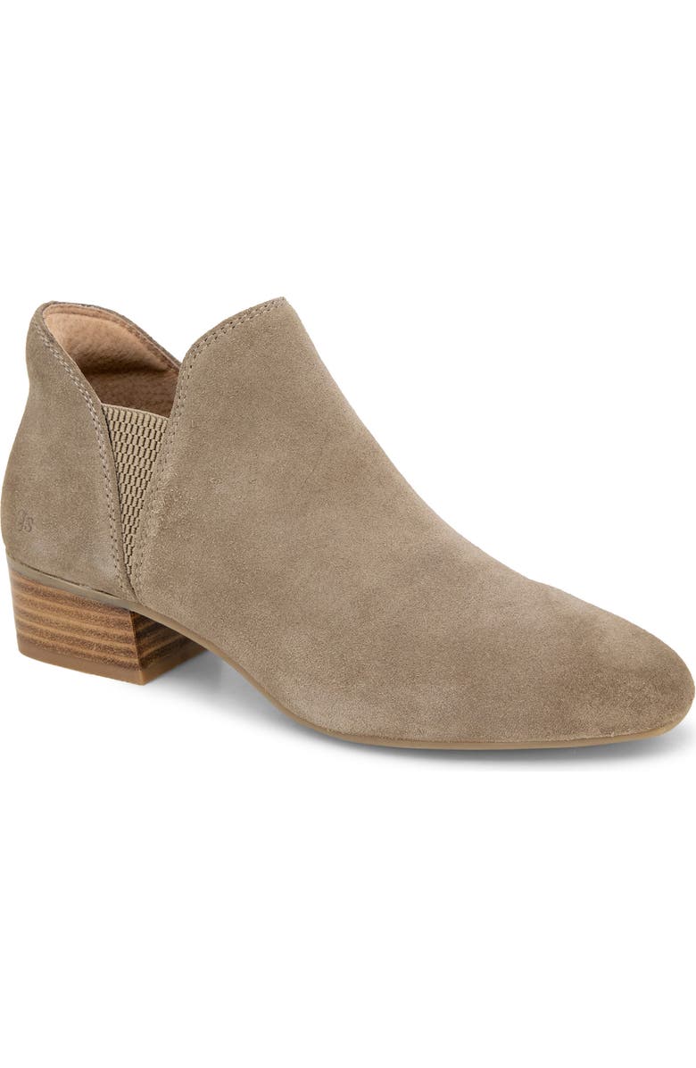 Gentle Souls Fran Bootie, Main, color, Grey Suede
