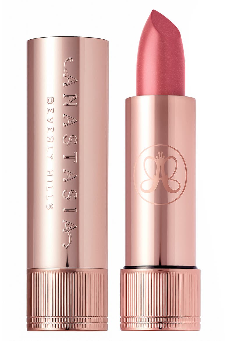 Satin Velvet Lipstick, Alternate, color, ROSE DREAM