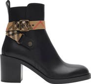 Burberry Huntley Belted Bootie