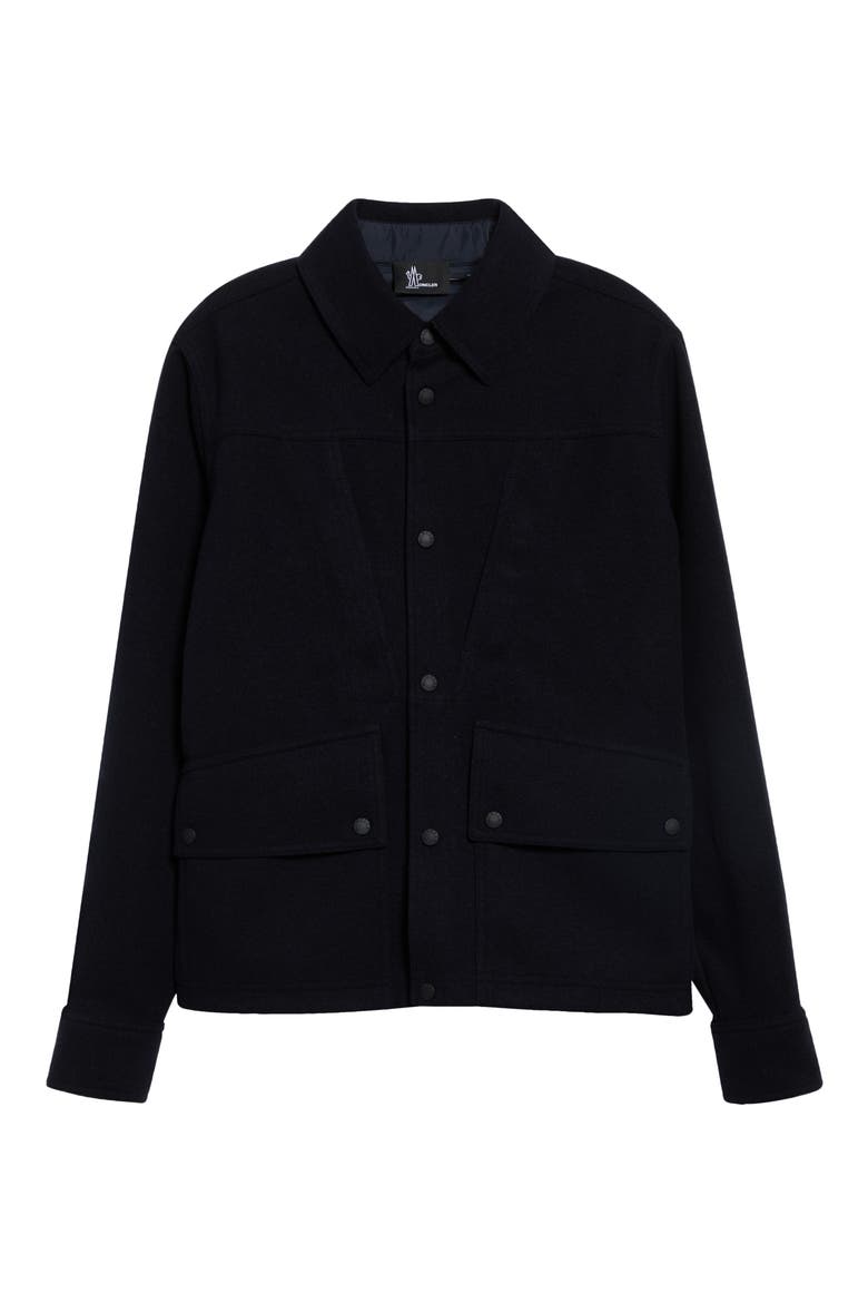 Shirt Jacket, Main, color, NAVY