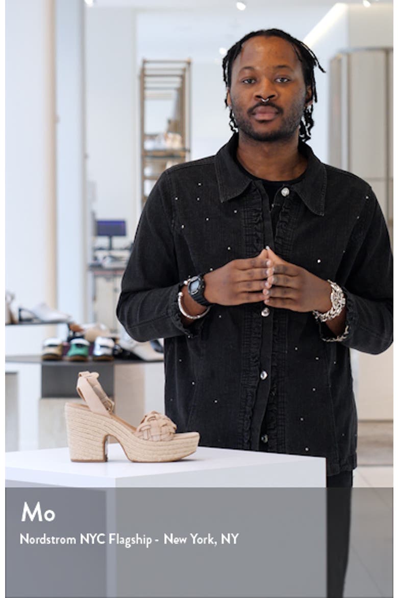 Odilia Espadrille Platform Sandal video