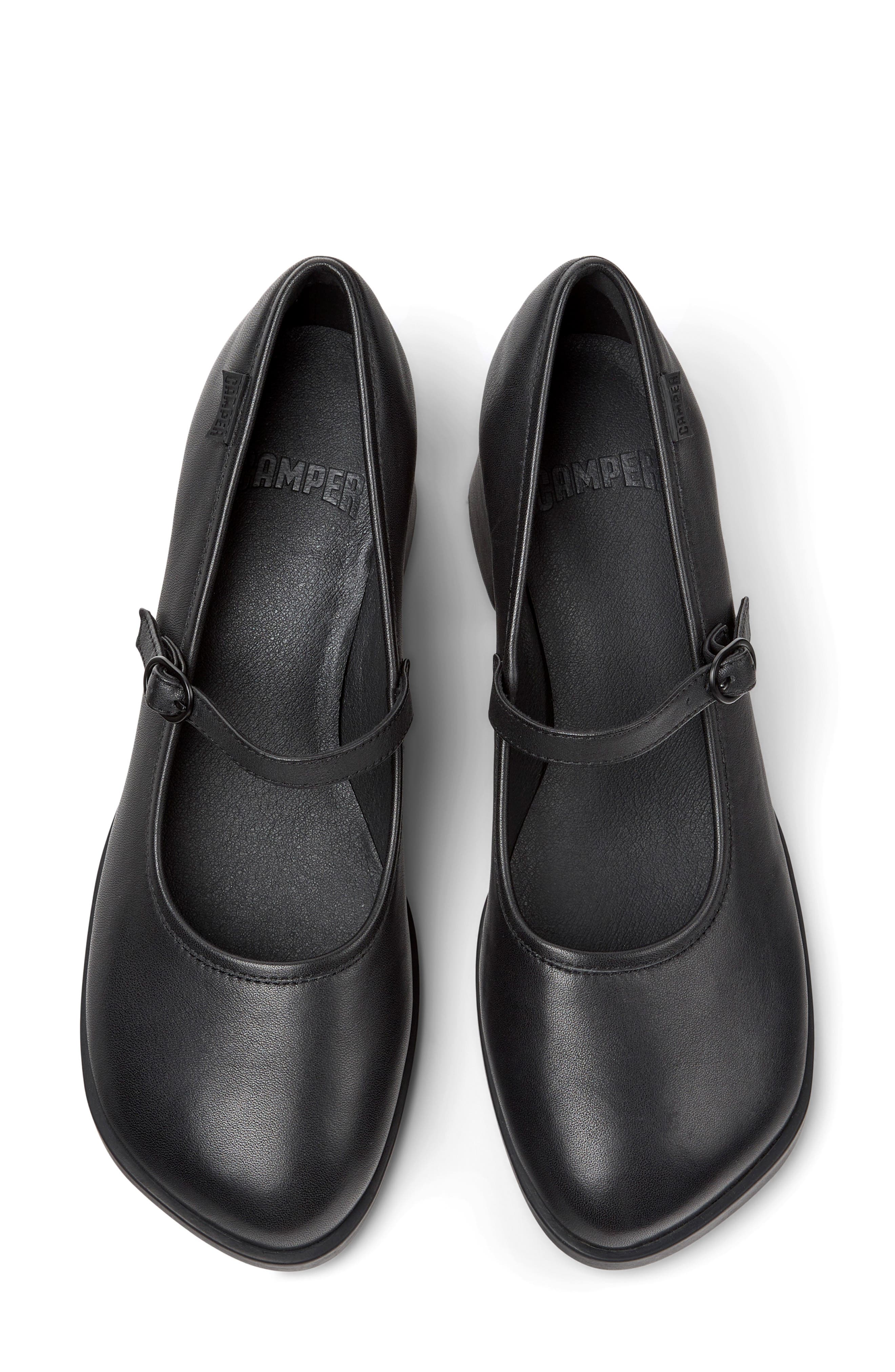 Camper Kora Mary Jane Pump, Alternate, color, Black