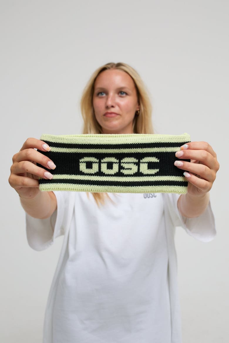 Après Headband - Yellow and Black, Alternate, color, Yellow and Black