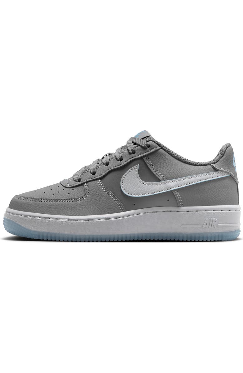Nike Kids' Air Force 1 SE Basketball Sneaker, Alternate, color, Pencil Point/ Blue/ Wolf Grey