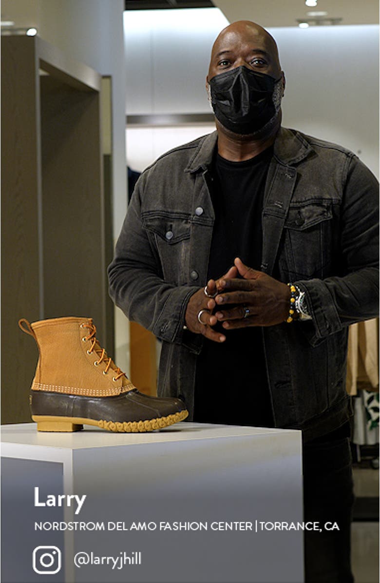 8-Inch Waterproof Insulated Bean Boot, sales video thumbnail