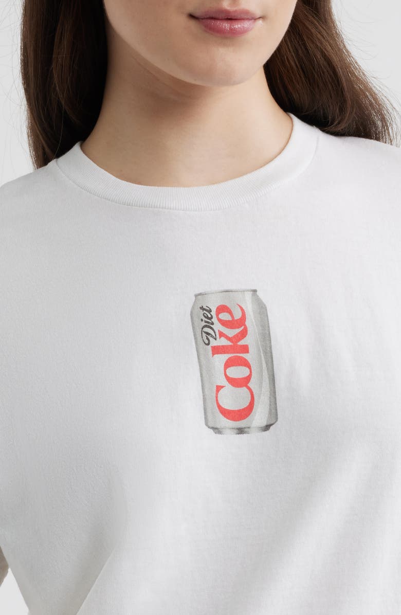 Junk Food Diet Coke<sup>®</sup> Graphic T-Shirt, Alternate, color, White